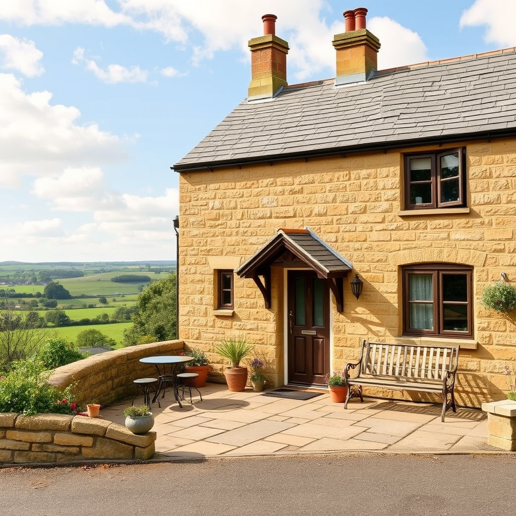Idyllic Cotswold stone cottage with countryside views - £300k